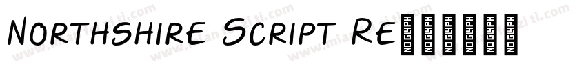 Northshire Script Re字体转换